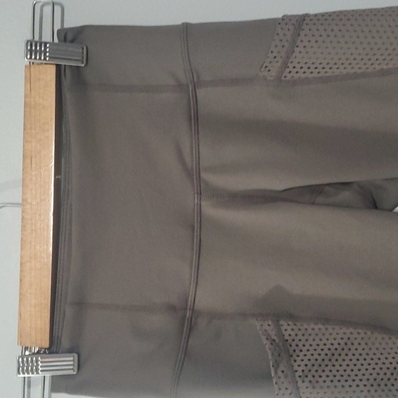 Zella Pants Womens Size Xs X-small Brown Three-quarter 3/4 Leggings Stretchy - Picture 4 of 12